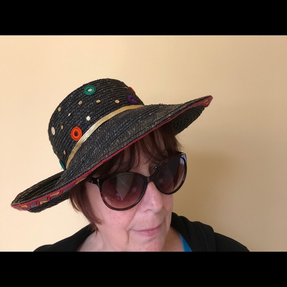 Whitall Shon wide brim hat vintage - Picture 2 of 6